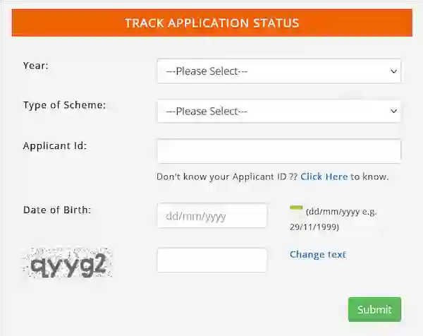 kanyashree prakalpa track application status