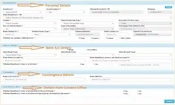 pradhan mantri awas yojana gramin beneficiary registration form